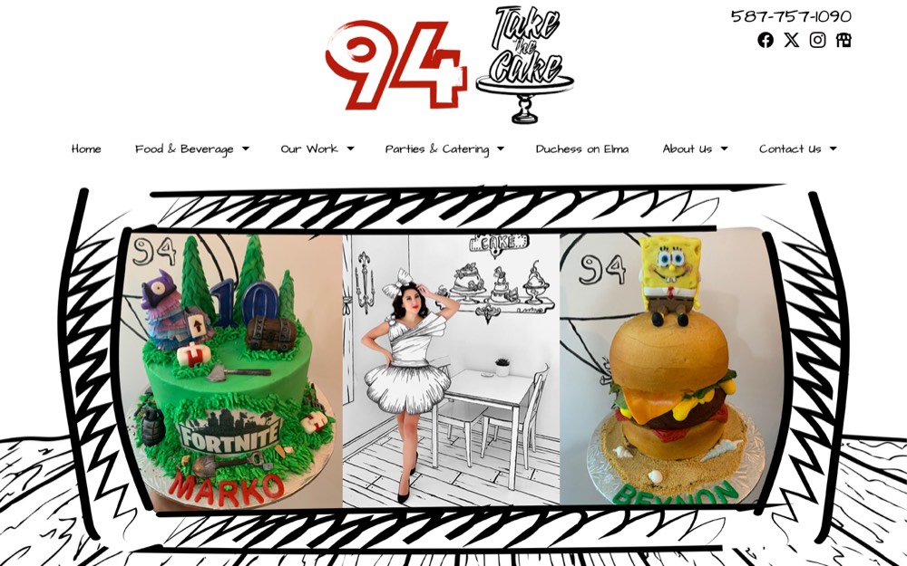 94 Take the Cake (bakery), bakeries in Calgary & Okotoks
