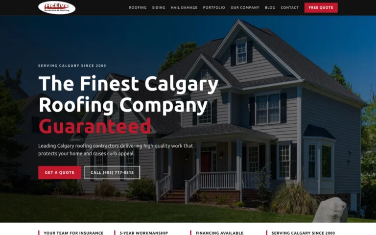 Active Exteriors & Restoration, eavestroughs in Calgary