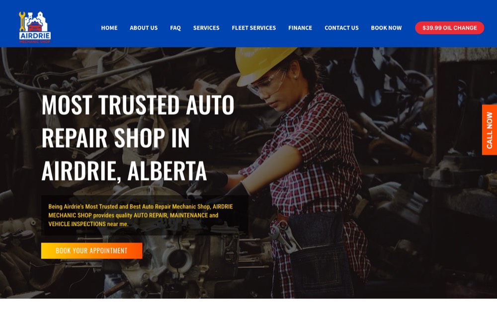Airdrie Mechanic Shop, ranked top 5 auto repair in Airdrie