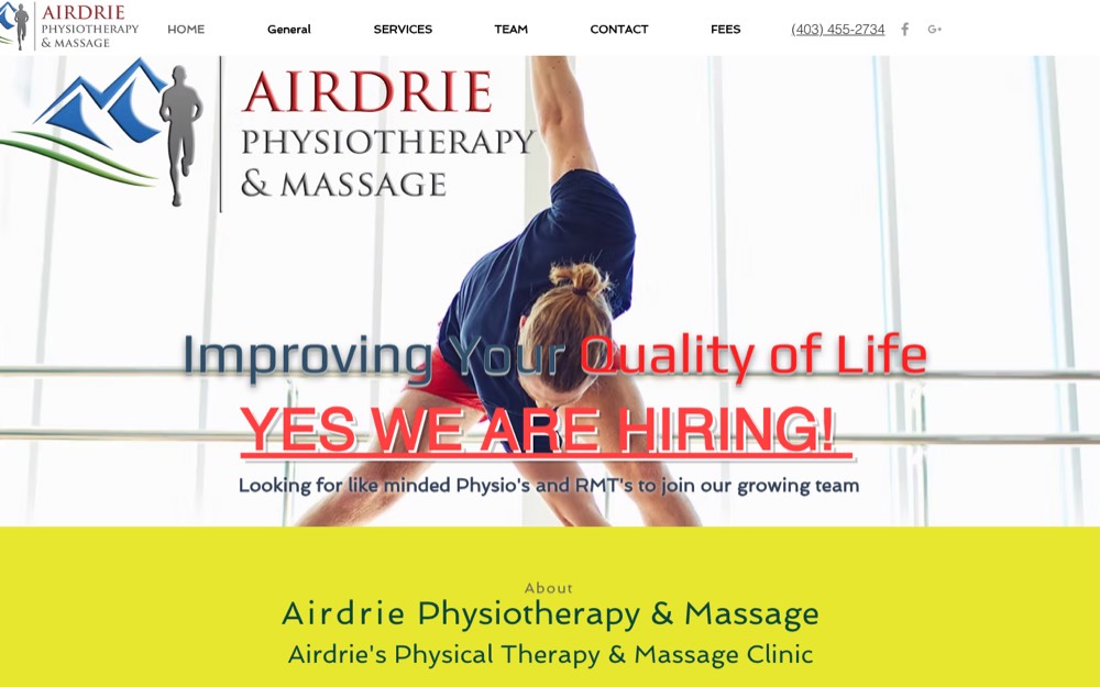 Airdrie Physiotherapy & Massage, physiotherapy in Airdrie