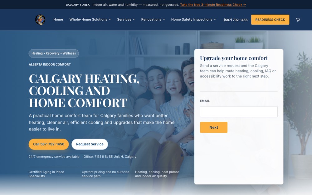 Alberta Indoor Comfort, plumbers in Calgary, Airdrie, Okotoks, Cochrane & Chestermere