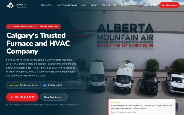 Alberta Mountain Air, furnace & hvac in Calgary, Airdrie, Okotoks, Cochrane & Chestermere