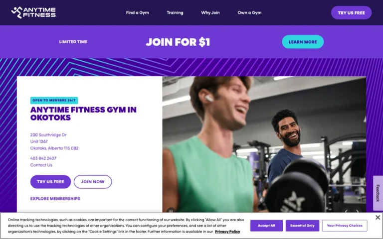 Anytime Fitness Okotoks, gyms & fitness in Okotoks
