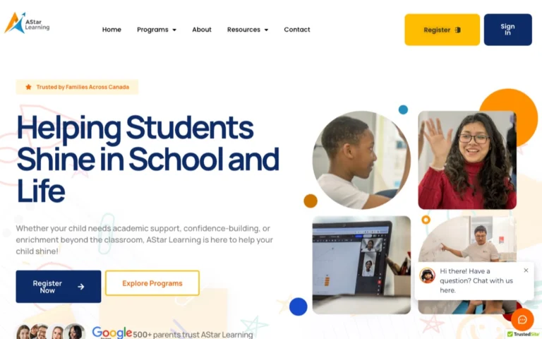 AStar Learning, tutoring in Calgary