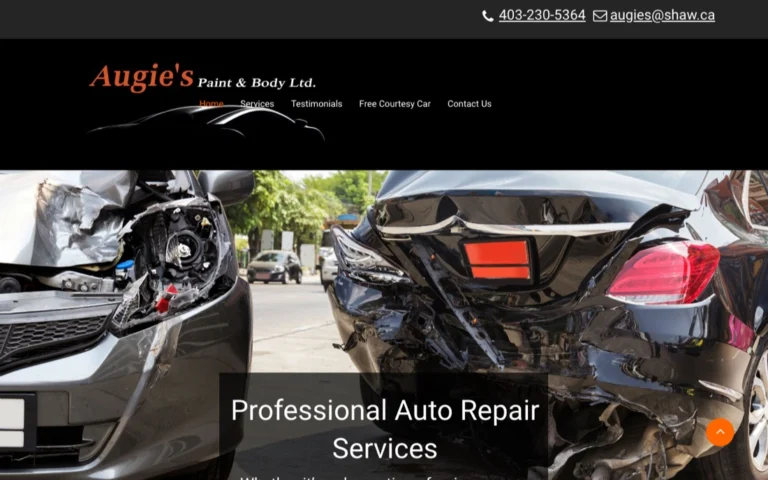 Augie's Paint & Body, auto body in Calgary