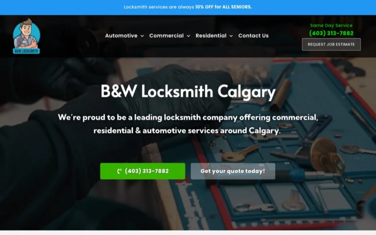 B&W Locksmith & Auto, locksmiths in Calgary