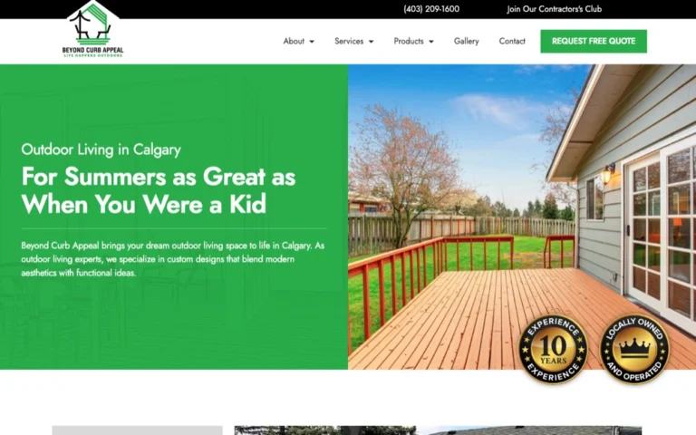 Beyond Curb Appeal, fencing & decks in Calgary, Airdrie, Okotoks, Cochrane & Chestermere