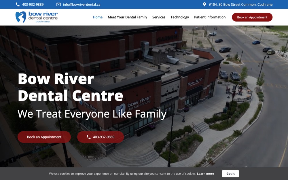 Bow River Dental Centre, dentists in Calgary & Cochrane