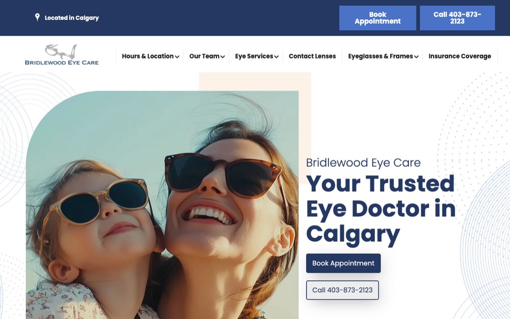 Bridlewood Eye Care, optometrists in Calgary