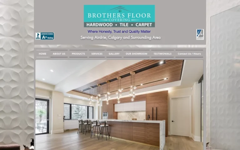 Brothers Floor Covering Inc, flooring in Airdrie