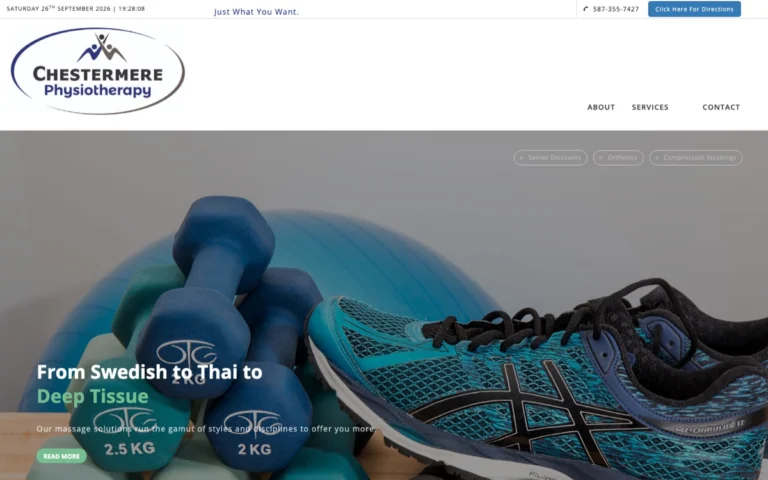 Chestermere Physiotherapy Clinic, physiotherapy in Chestermere