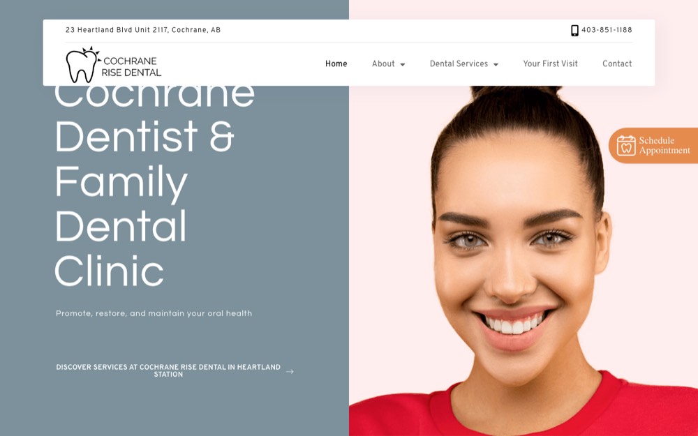 Cochrane Rise Dental, dentists in Calgary & Cochrane