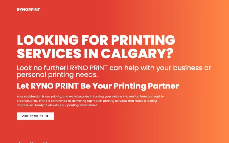 Crowfoot Print, print shops in Calgary