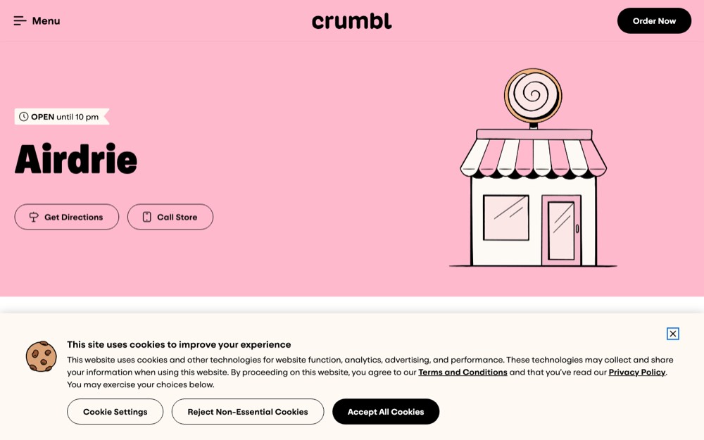 Crumbl Airdrie, bakeries in Airdrie
