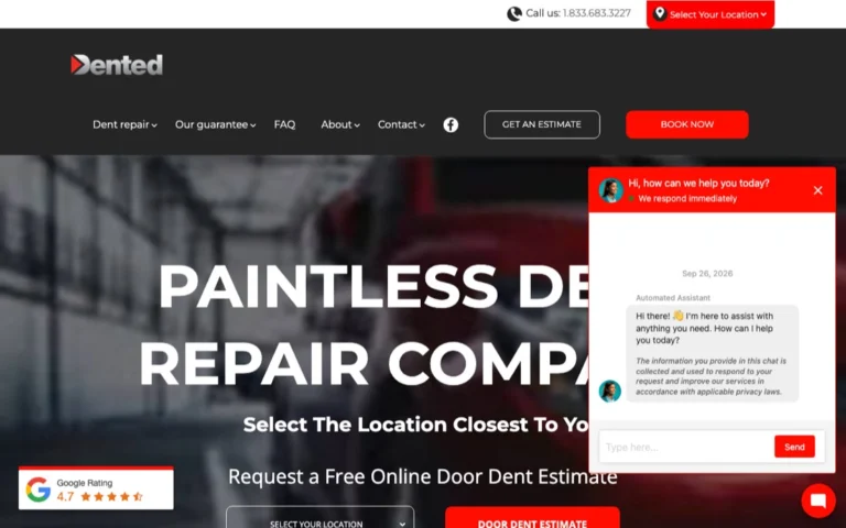 Dent Force, auto body in Airdrie