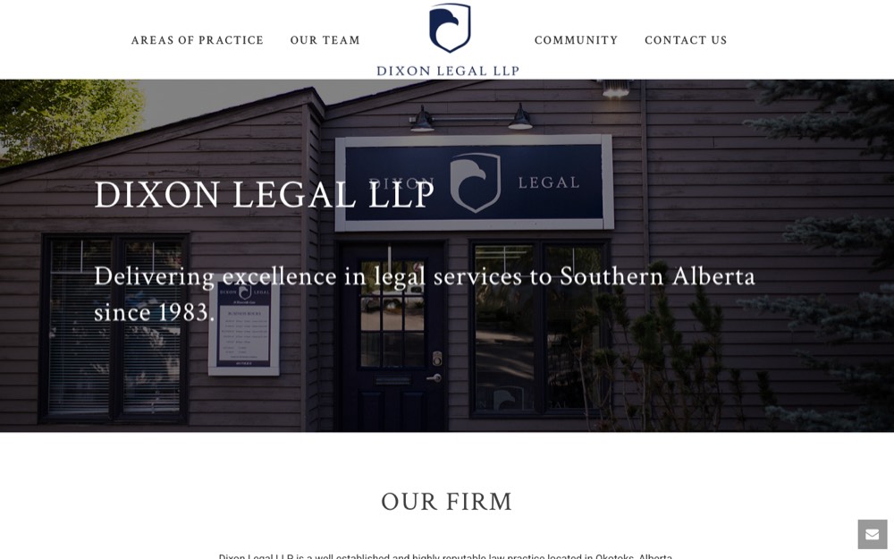 Dixon Legal LLP, lawyers in Calgary, Airdrie, Okotoks, Cochrane & Chestermere