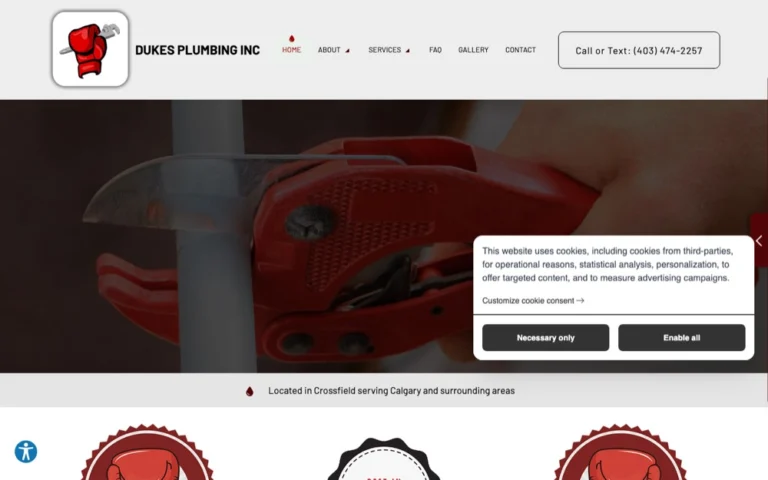 Dukes Plumbing, ranked top 5 plumbers in Calgary
