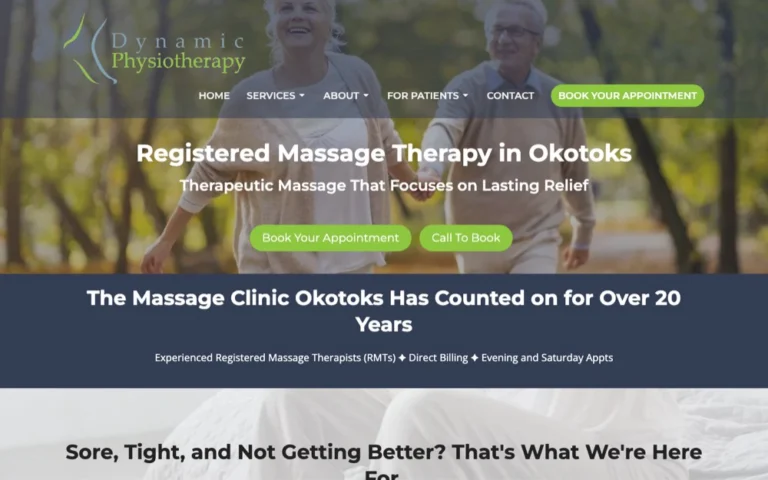 Dynamic Physio Massage, massage therapy in Okotoks