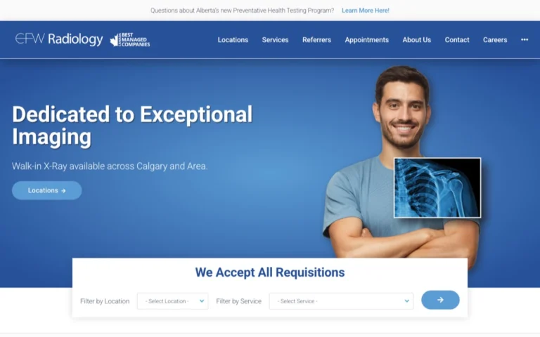 EFW Radiology, medical clinics in Calgary