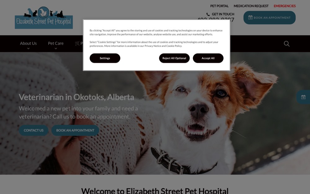 Elizabeth Street Pet Hospital, veterinarians in Calgary & Okotoks
