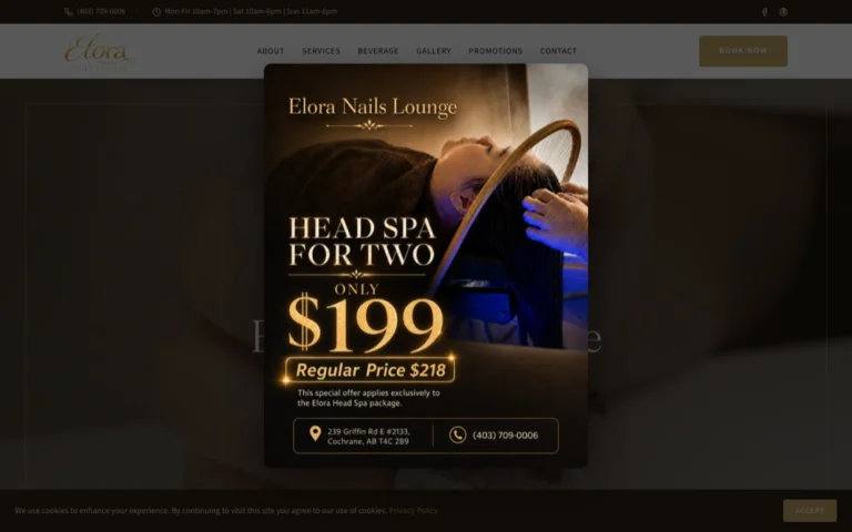 Elora Nails Lounge, nail salons in Cochrane