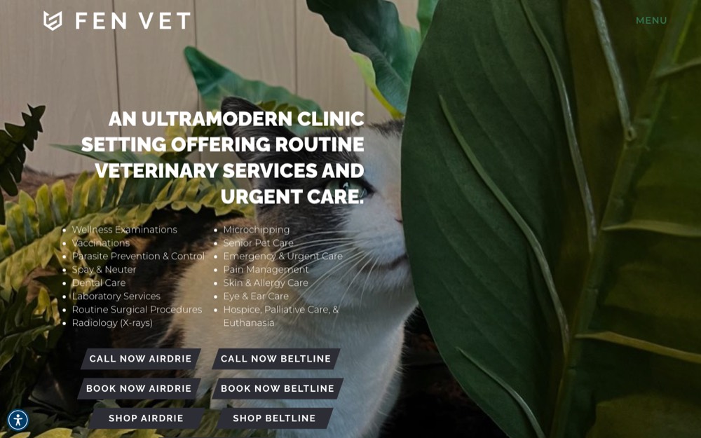 Fen Vet, ranked top 5 veterinarians in Airdrie & Calgary (Beltline)