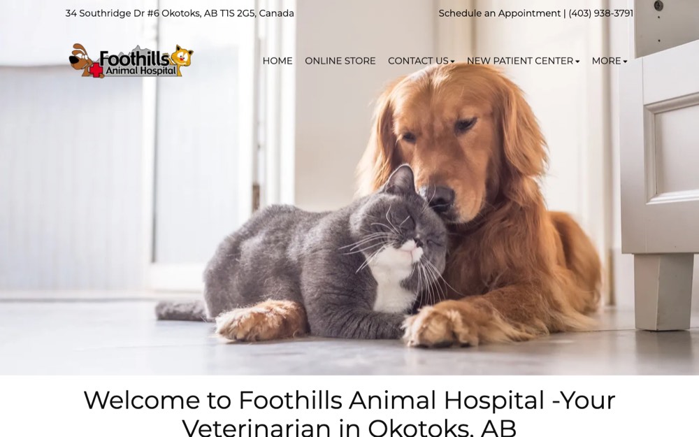 Foothills Animal Hospital, veterinarians in Okotoks
