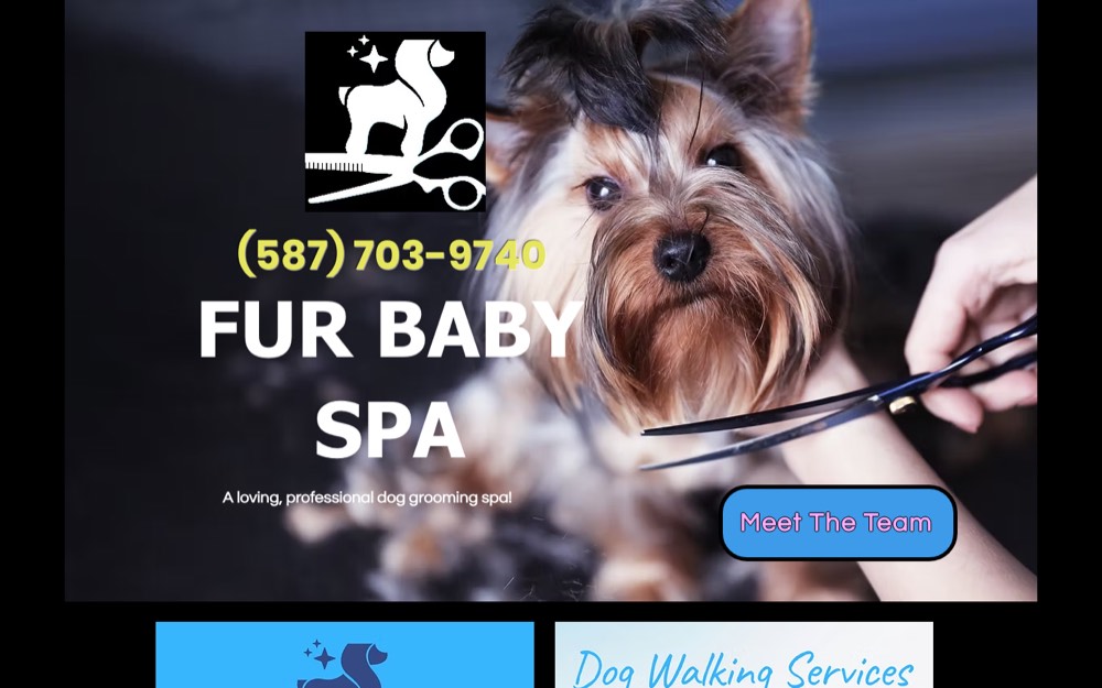 Fur Baby Spa, pet grooming in Airdrie
