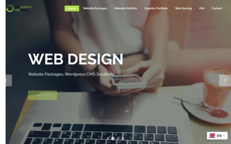 Hallo Graphics Web Design, website design in Calgary