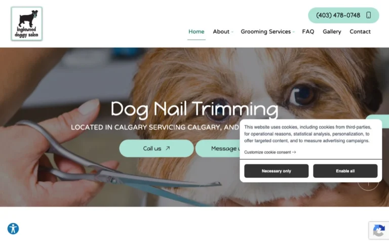 Inglewood Doggy Salon, pet grooming in Calgary, Okotoks & Chestermere