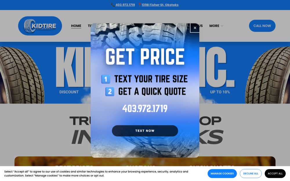 KIDTIRE, tire shops in Calgary & Okotoks