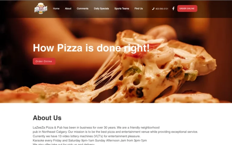 La-Zee-Za Pizza & Pub, pubs in Calgary