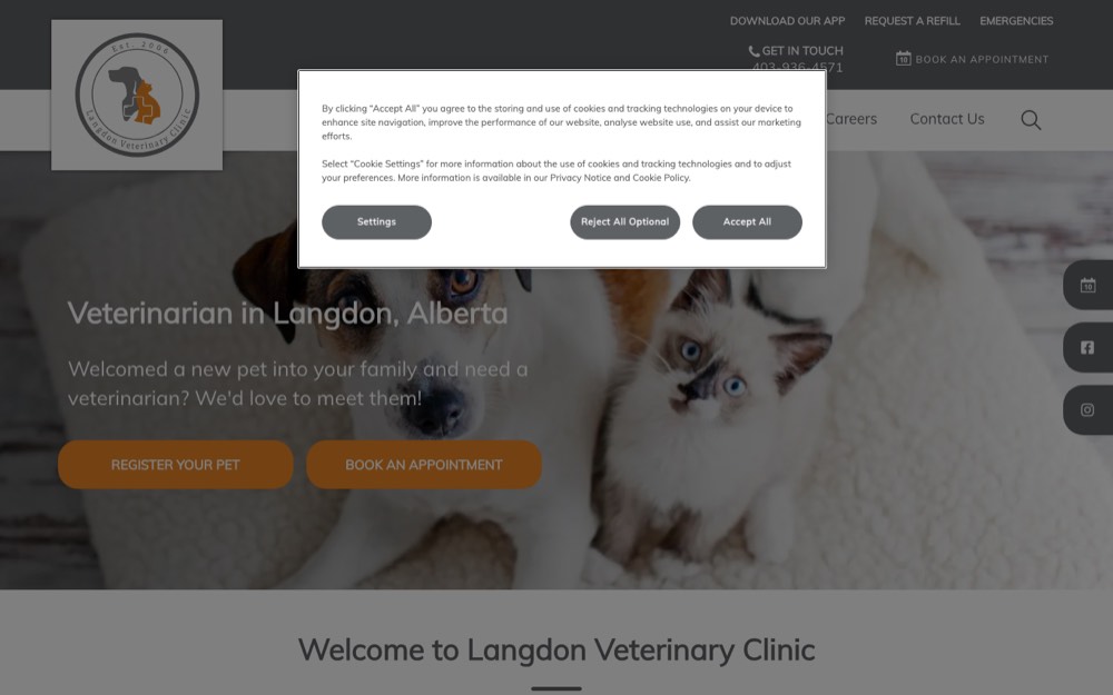 Langdon Veterinary Clinic, veterinarians in Calgary & Chestermere