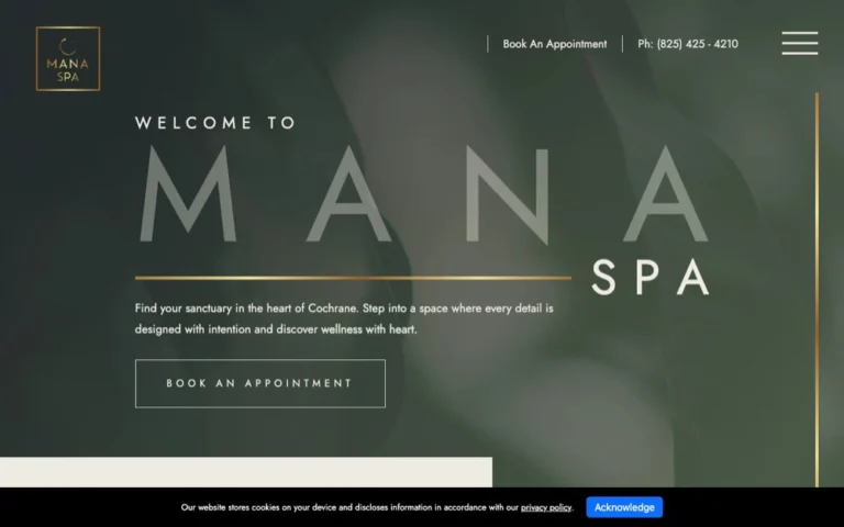 Mana Spa & Wellness, spas in Cochrane