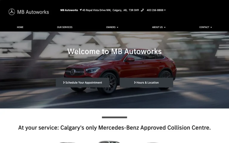 MB Autoworks, auto body in Calgary