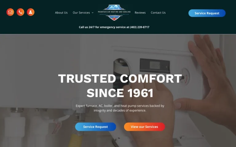 Mountain Air Heating & Cooling, furnace & hvac in Calgary, Airdrie, Okotoks, Cochrane & Chestermere