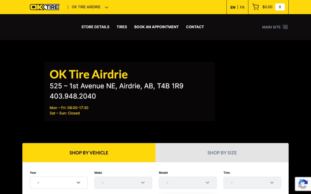 OK Tire Airdrie, tire shops in Calgary & Airdrie