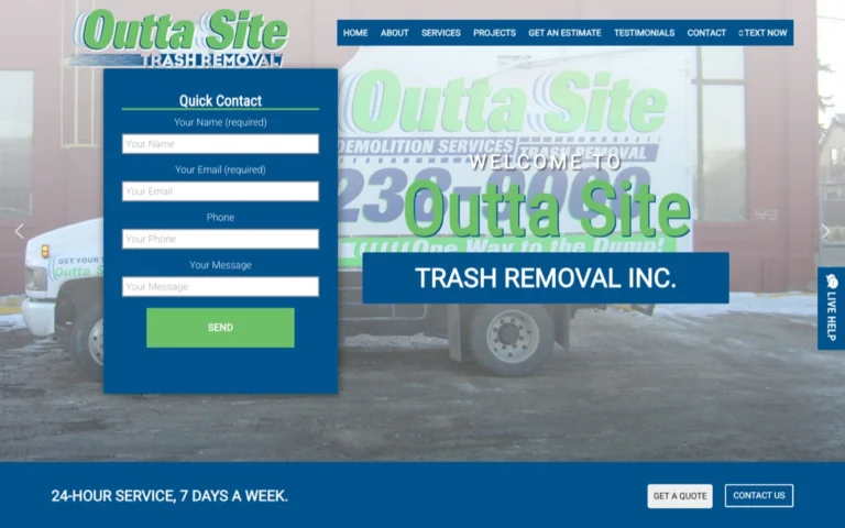 Outta Site Trash Removal Inc, junk removal in Calgary