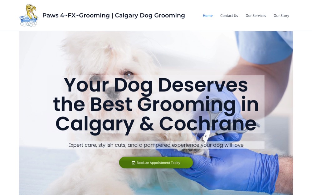 Paws 4 FX Grooming, pet grooming in Calgary & Cochrane