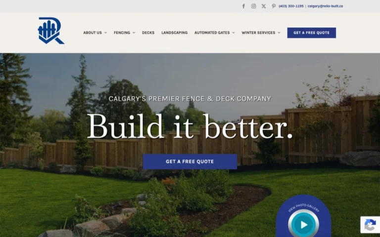 Reliabuilt Fence, fencing & decks in Calgary, Airdrie, Okotoks, Cochrane & Chestermere