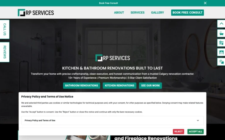 RP Services Inc, flooring in Calgary