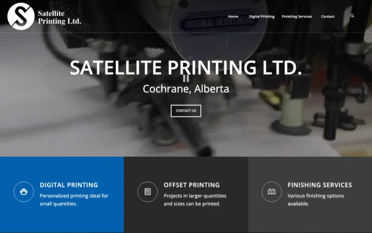 Satellite Printing Ltd, print shops in Cochrane