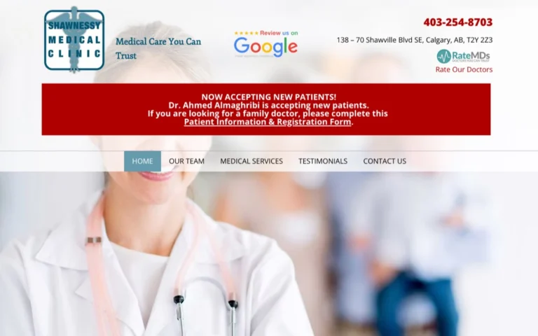 Shawnessy Medical Clinic, medical clinics in Calgary