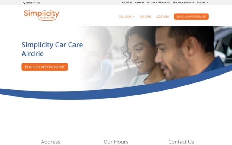 Simplicity Car Care, auto body in Airdrie