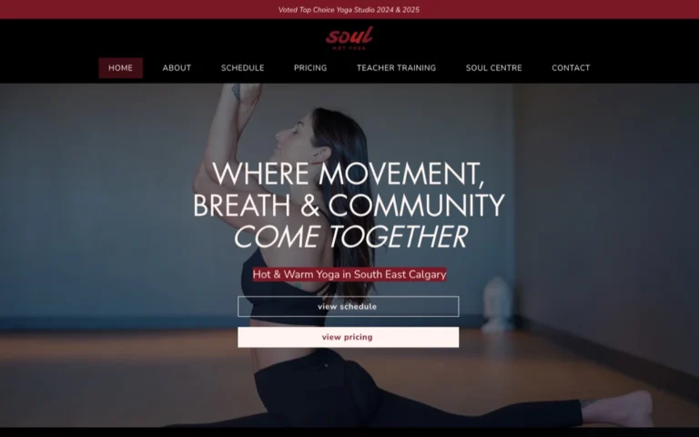 Soul Hot Yoga Inc, yoga in Calgary