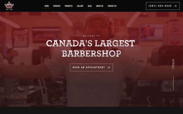 South Trail Crossing Barbershop, barbers in Calgary