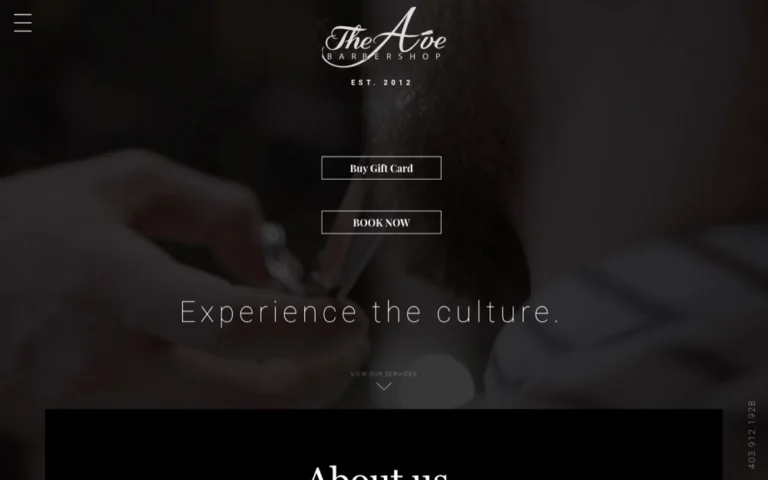 The Ave Barbershop, barbers in Calgary & Airdrie