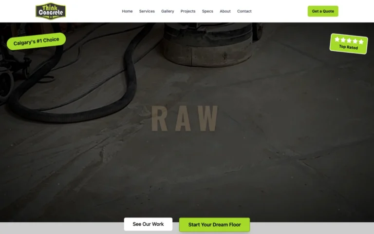 Think Concrete Inc, concrete in Calgary