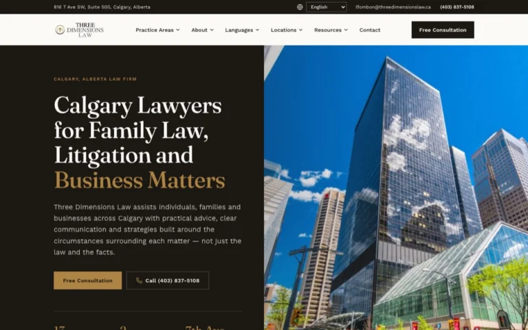 Three Dimensions Law, lawyers in Calgary, Airdrie, Okotoks, Cochrane & Chestermere