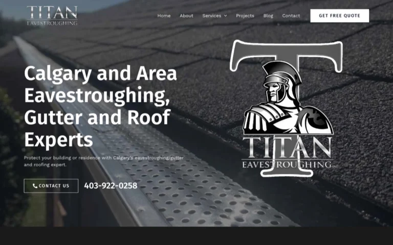 Titan Eavestroughing, eavestroughs in Calgary